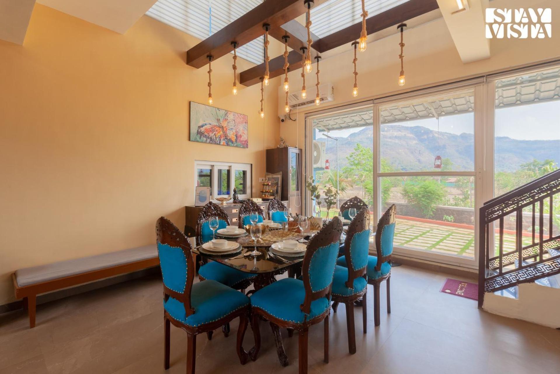 Stayvista'S Hillside Meadows - Mountainside Retreat With Farm View, Pool & Deck, Lawn & Gazebo Chinchavli Eksteriør bilde